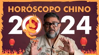 🐉 HORÓSCOPO CHIN🏮 2024 🐲 Predicciones tirada de cartas rituales y ¡sorteo [upl. by Yelnoc]