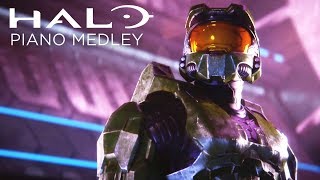 Beautiful Halo Piano Medley Finish the Fight Warthog Run Unforgotten [upl. by Farlie]