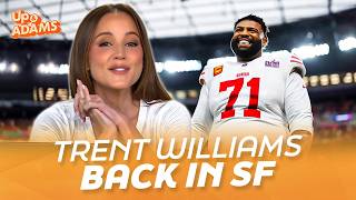 Kay Adams Reacts to Trent Williams ReSigning with 49ers [upl. by Mayhew953]