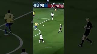 2002 world cup final Brazil vs Germany Ronaldo r9 goal clip 2002footballbrazil2002world cup 🇧🇷 [upl. by Maximilien]