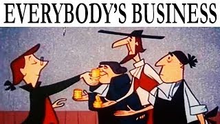 Its Everybodys Business  Cold War Era Propaganda Cartoon on Capitalism amp Free Enterprise  1954 [upl. by Caves501]