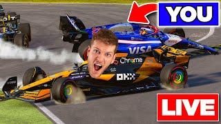 F1 24 Online Races amp 100 Italian Sprint Race Vs Viewers  LIVE 🔴 [upl. by Rovner899]