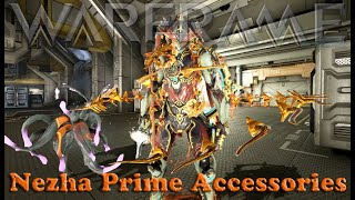 Warframe  Nezha Prime Accessories [upl. by Gussman]