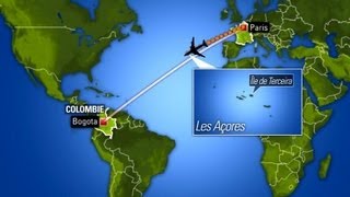 Incident sur airbus A340 dAir France reliant Paris à Bogota [upl. by Lrat]