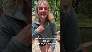 REVIEW Patagonia Better Sweater 55 Patagonia Lululemon NorthFace AllysCloset shorts review [upl. by Warfourd]