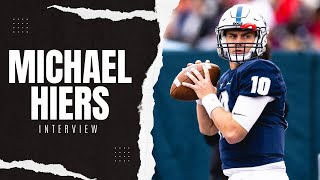 Michael Hiers on preparing for the NFL Draft his love for baseball career at Samford and more [upl. by Arakat449]