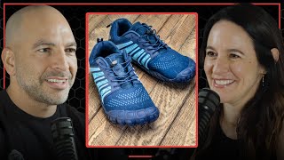 What are the best shoes that promote foot health  Peter Attia and Courtney Conley [upl. by Lenod]