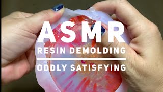 Resin Demolding ASMR  Watch Me Resin  Epoxy Demolding with Ambient Outdoor Noises [upl. by Oap245]