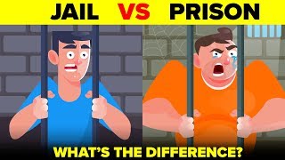 Jail vs Prison  Whats ACTUALLY The Difference [upl. by Nodnas]