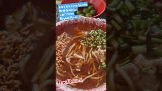 Lets Try KUYA SANDIE Beef Mami Beef Pares Bagnet Pares at Guava rd Maligaya Potrero Malabon City [upl. by Burch]