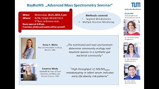 2023118 BayBioMS Advanced Mass Spectrometry Seminar [upl. by Alakam518]