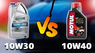 10w30 vs 10w40 Oil – What’s the Difference Which is Better for Your Car [upl. by Suvart]