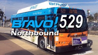 TMN  TRANSIT  OCTA Bravo 529 Northbound FULL RIDE [upl. by Baggett]