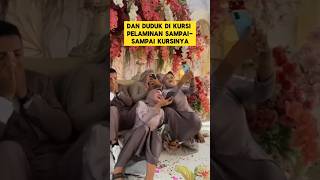 momen lucu ketika kursi pelaminan ambruk bikin ngakak ‼️ngakak lucu nikah sahabat kocak ambruk [upl. by Nyleikcaj]