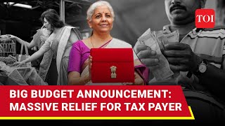 Budget 2024 Some Relief For Taxpayers  Changes In New Regime Slabs  Nirmala Sitharaman [upl. by Hashimoto]