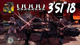 351quot18 Fatalis  4p Dual Blades Heroics Freestyle  MHWIB Fade to Black PC [upl. by Alim509]