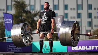 WORLD RECORD Oleksii Novikov Lifts 1185 LBS 18quot Partial Deadlift  2020 [upl. by Ardnuahc]