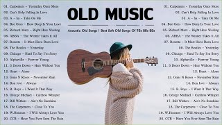 Acoustic Old Music  Best Soft Old Songs Of 70s 80s 90s [upl. by Octave498]