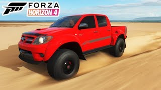 FORZA HORIZON 4  CAMINHONETE HILUX com 1000 CAVALOS [upl. by Teryn]