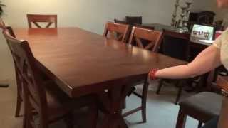 Ashley Furniture Waurika Dining Table Set D644 Review [upl. by Longan]