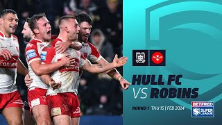 Highlights  Hull FC v Hull KR  Round 1 2024 Betfred Super League [upl. by Kcinemod]