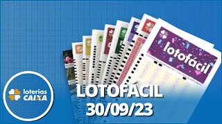 Resultado da Lotofácil  Concurso nº 2918  30092023 [upl. by Enaols699]