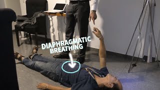 Hypnotic Catalepsy with diaphragmatic breathing [upl. by Alracal314]