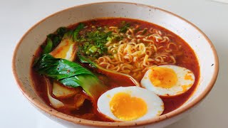 Easy Spicy Ramen Noodles Recipe in Just 10 Minutes 🔥 [upl. by Yruama137]