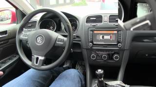 Erstkontakt VW Parklenkassistent Park Assist inkl ParkPilot [upl. by Eilesor]