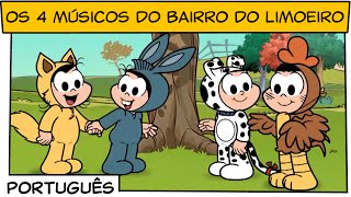 Os Quatro Músicos do Bairro do Limoeiro  Turma da Mônica [upl. by Lieno463]