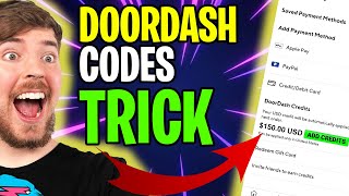 NEW Doordash Promo Code 2023 TRICK for Existing  New Users  UNLIMITED CREDITS [upl. by Nylesoy362]