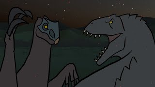 Therizinosaurus vs Giganotosaurus  Jurassic World Dominion Animation [upl. by Selij]