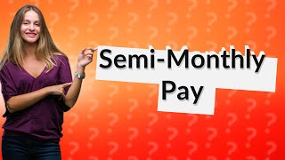 How do I create a semimonthly pay schedule [upl. by Hazen]