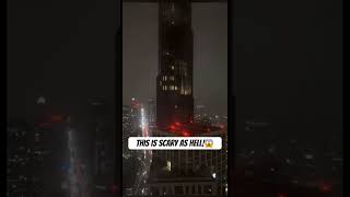 Unbelievable Brooklyn Towers Terrifying Sway in Powerful Wind [upl. by Erolyat]