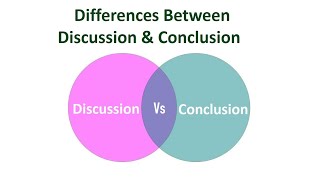 Differences Between Discussion and Conclusion [upl. by Ael]