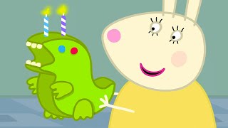 Georges Dinosaur Birthday Surprise  Peppa Pig Asia 🐽 Peppa Pig English Episodes [upl. by Ihdin993]