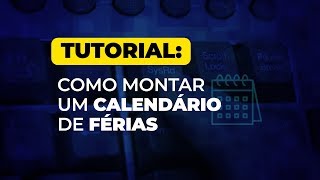 Calendário de Férias e Pacote de Aulas [upl. by Cristen]