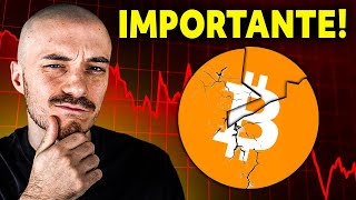 ⛔️BITCOIN CONTINUA A SCENDERE⛔️ PREPARATI A QUESTO Crypto News Italia📊 [upl. by Norty]