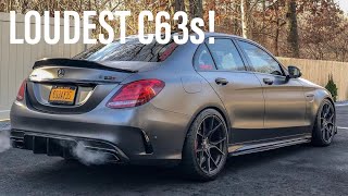 STRAIGHT PIPED the Mercedes AMG C63s [upl. by Aydin]