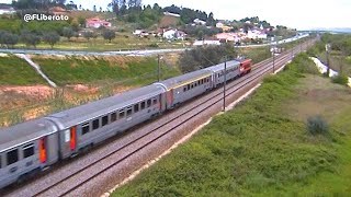 Carruagens IC Sorefame e Corail INOX em 2002 [upl. by Eillil839]