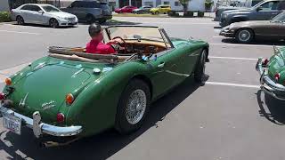 1966 AUSTIN HEALEY 3000 MK3 BJ8 SPORTS CONVERTIBLE BRITISH RACING GREEN WITH BISCUIT LEATHER TRIM [upl. by Annoyed973]