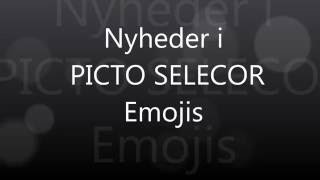 Guide til Picto Selector Sådan indsætter du emojis [upl. by Andromache]