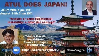 Atul Goel MD famed Neurosurgery Education presents two webcasts aimed mainly at Japanese community [upl. by Belia]