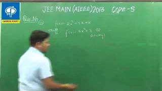 JEE Mains 2013  Maths  Q31 [upl. by Leahcimrej]