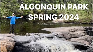 Algonquin Park  Spring 2024 [upl. by Yelrebmik]