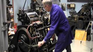 Heidelberg Platen Press in use [upl. by Suneya]