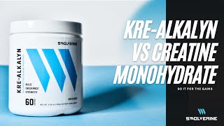 KreAlkalyn Vs Creatine Monohydrate Which Type Of Creatine Is the Best  Swolverine [upl. by Delphinia]