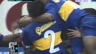 Palermo quotGol de la muletaquot a River30 Cuartos Final Libertadores 2000 [upl. by Suirradal]