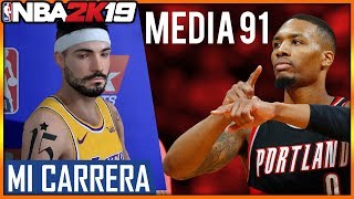 NBA 2K19 MI CARRERA  ¡MEDIA 91 ¿A QUIÉN FICHAMOS  AIRCRISS 76 [upl. by Hallee]