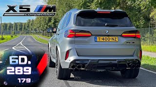 2024 BMW X5M Competition 625HP  0100 100200 TOP SPEED POV amp SOUND [upl. by Eerehc]